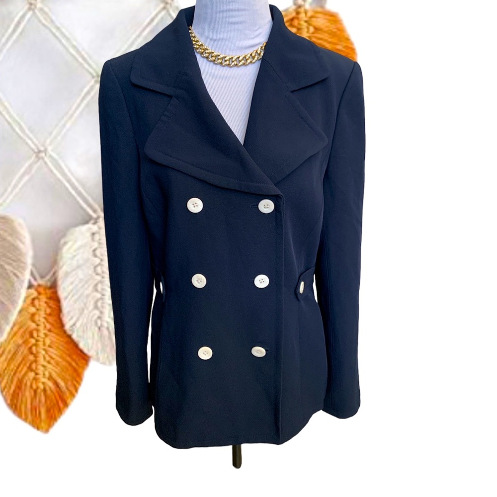 LINDA ALLARD ELLEN TRACY PEACOAT